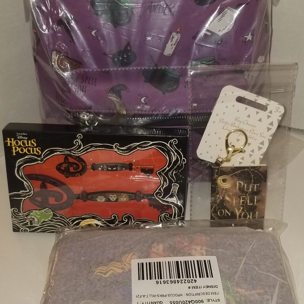 FINAL PRICE Loungefly Hocus Pocus Bundle